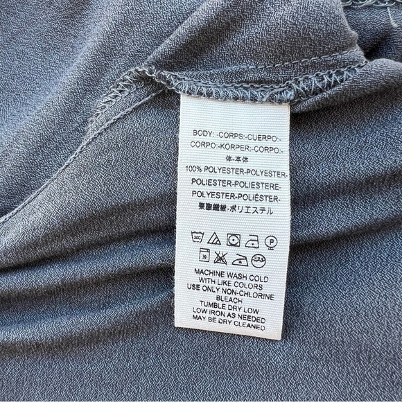 Free People Tie Front BoHo with Bell Sleeves Women Size Medium - Picture 8 of 8